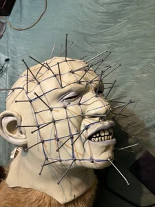 2009 Reel Games Hellraiser Pinhead Mask The Weinstein Group Adult Halloween mask - Picture 1 of 16