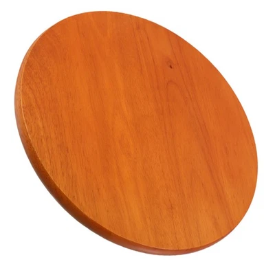  Solid Wood Stool Wooden Seat Replacement Round Chair Bar Surface Pad - Image 1 of 4