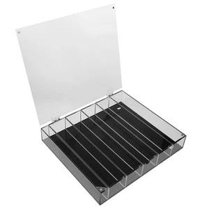 Alloy Car Storage Box Specimen Display Wall-mount Toy Child Figure Case - Picture 1 of 12