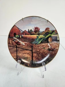 Plato Danbury Mint enjuagado del campo por Friday LIFE ON THE FARM John Deere - Imagen 1 de 6