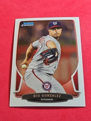 2013 Gio Gonzalez Bowman хром #198 - Изображение 1 из 2