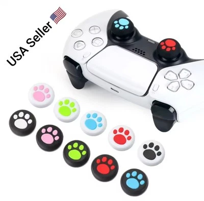 Tapas de empuñaduras analógicas para pulgar de 2 piezas para controlador Xbox Dualshock 5 4 PS4 PS3 PS5 Foto 1 de 4