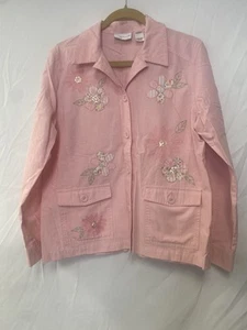 Alfred Dunner Ladies Lightweight Jacket Size10 - Picture 1 of 6