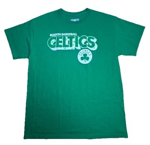 Fanatics Boston Celtics  Massachusetts Logo T shirt (Mens Sz Large) Green Cotton - Picture 1 of 6
