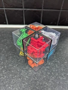 Cubo Perplexus de Rubik Juego Laberinto Fusión Desafiante Puzzle Pelota Habilidad 4 pulgadas - Imagen 1 de 2