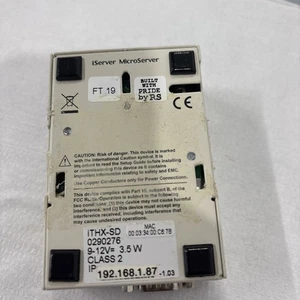 OMEGA iTHX-SD  Temperature/Humidity iServer Microserver W/iTHP-W-6 - Picture 1 of 2