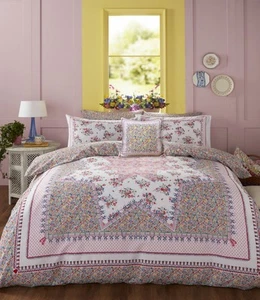 Set biancheria da letto Cath Kidston patchwork rosa - Sgombero - Foto 1 di 1