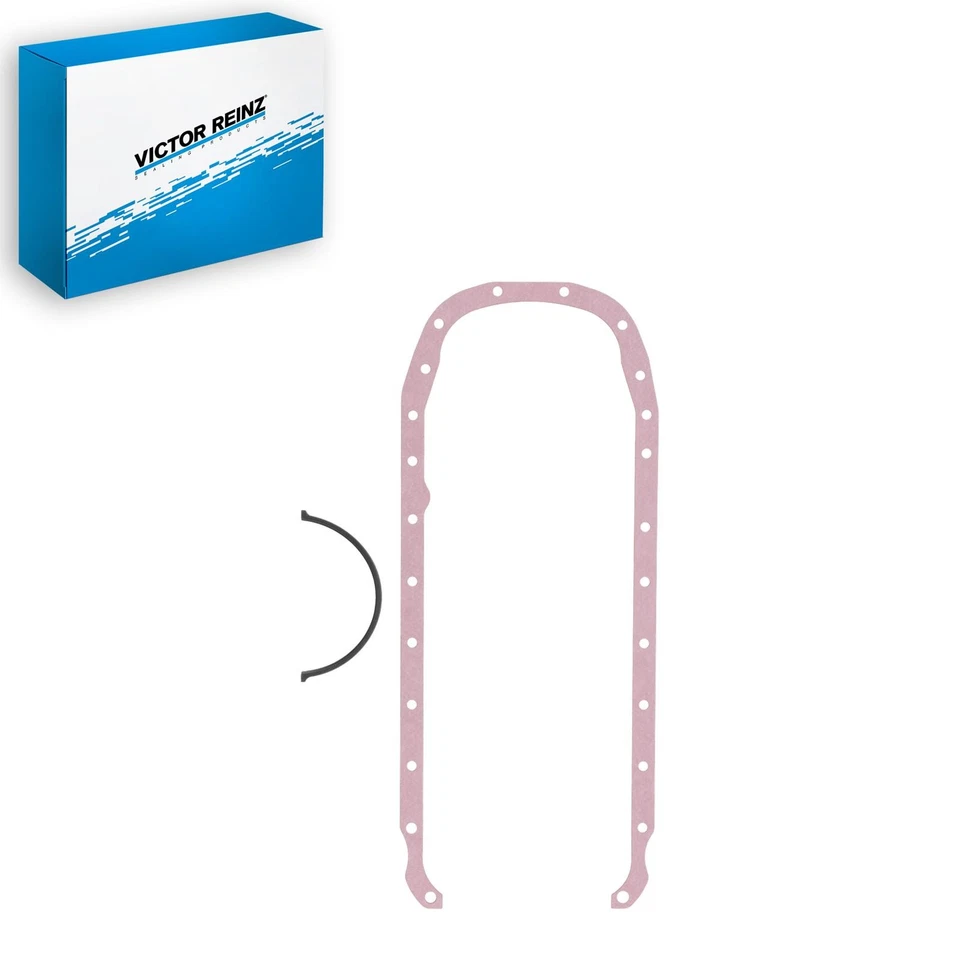 Victor Reinz Engine Oil Pan Gasket Set For 1982-1986 Chevrolet K10 6.2L V8 - Image 1 of 1