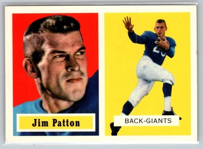1994 Topps Archives 1957 #83 Jim Patton - Image 1 of 2