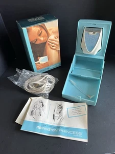 Vtg Remington Princess Ladies Electric Razor, Case, Cord, Cleaning Brush In Box - Picture 1 of 7