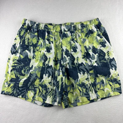 Pantalones Cortos The North Face Verde Tropical Verde/Azul Para Hombre Talla XXL 7" Entrepierna Foto 1 de 4