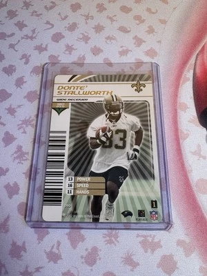 WOTC NFL SHOWDOWN 2003 DONTE STALLWORTH FOIL 1ST & GOAL SET CARD #90 VERY RARE - Image 1 of 4