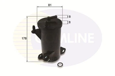 Fuel In-Line Filter 81mm Outer ? Fits Honda Civic CR-V HR-V COMLINE EFF311D - Image 1 of 3
