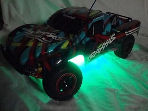 Traxxas Slash 2WD / 4x4, VXL / XL-5 V2 LED underglow kit - GREEN - Picture 1 of 5