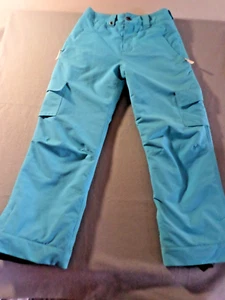 Bonfire Women's Outerwear Snowboarding Ski Pants Size Large Insulated Turquoise - Picture 1 of 12
