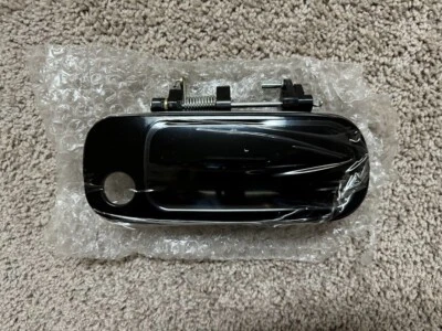 Fits 92-96 Toyota Camry Passengers Outside Exterior Front Black Door Handle - Image 1 of 3