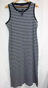 NWTS Tommy Hilfiger Womens Side Slit Sleeveless Midi Casual Dress Size XL - Picture 1 of 5