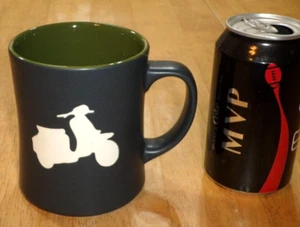 STARBUCKS COFFEE- [3-D] VESPA SCOOTER, [JUMBO SIZE], PORCELAIN Coffee Cup, VINT - Picture 1 of 9
