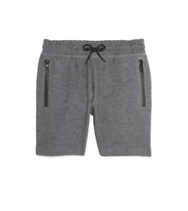 Wonder Nation Boys Elastic Waist Lounge Shorts W/ Zip Pockets Gray S 6-7 NWT - Picture 1 of 1