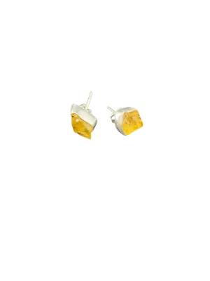 Moda Positano Gioielli - Collezione Zaffiro - Orecchini Ag925 con Quarzo Citrino - Immagine 1 di 4