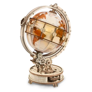 ROKR Luminous Globe 3D Holzmodellbausatz (ST003) - Bild 1 von 8