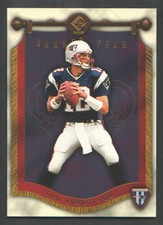 2002 Private Stock Football Banner Year #6 Tom Brady