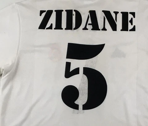 Real Madrid 2002/03 LFP shirt #5 Zidane Adidas centenary jersey maillot camiseta Cover