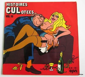 LP Histoires Culotees Vol.15;Frankreich EPN 515, Sexy Nude Cover - Bild 1 von 1
