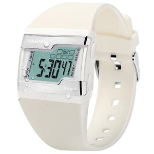 100m Water Resistant Digital Sports Watch for Diving Swimming with Lap Stopwatch - Picture 1 of 9