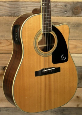 Epiphone AJ 200SCE 原声/电吉他 自然色 "状况良好" — 第 1/4 张图片