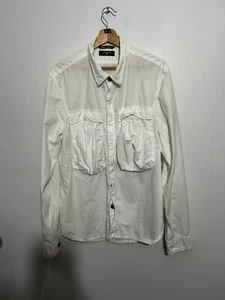 Griffin studio Long Sleeve White Shirt, made in Italy, size EU 36 - Picture 1 of 8