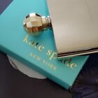 Rare Kate Spade New York Two of a Kind Gold Faceted Flask by Lenox