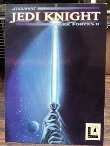 STAR WARS JEDI RITTER Promo Postkarte DUNKLE FORCES 11 1997 Lucas Arts - Bild 1 von 3