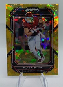 2023 Prizm Draft Picks Football GOLD CRACKED ICE Parallels 1-200 You Choose!