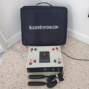 Novel Electronic Designs BuzzerSystems 4-in-1 Buzzer Console w/ Case & Handhelds - Picture 1 of 19