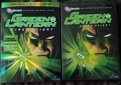 Green Lantern First Flight (DVD, Digital,Two Disc) Special Edition - Slipcover - Image 1 of 3