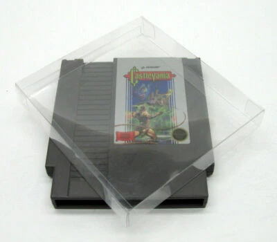 Nuevos protectores fundas transparentes para cartucho NES Nintendo Carts Box Foto 1 de 4