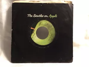 1969 Apple The Beatles Get Back/Don't Let Me Down 45 rpm Vinyl Record - Imagen 1 de 4
