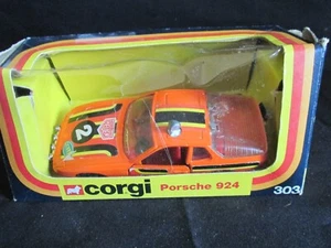 CORGI TOYS PORSCHE 924 No 303 VINTAGE DIECAST BOXED IN ORIGINAL BOX - Picture 1 of 4