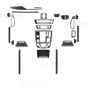 30pcs Carbon Fiber Full Kits Cover Trim For Audi A6 2012-2018 - Picture 1 of 13