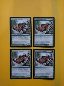 Cliffrunner Behemoth playset 4 Magic the Gathering Card.Rare Rhine Beast Conflux - Picture 1 of 8