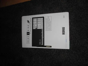 KORG ELECTRIBE ES-1 Sampler,ANLEITUNG,MANUAL in Deutsch - Bild 1 von 1