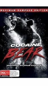 Cocaine Bear (DVD, 2023) : Brand New Sealed Region 4 - Picture 1 of 1