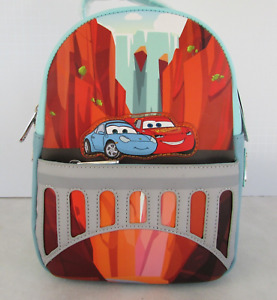 Disney Loungefly Pixar Cars Firewall Falls Mini Backpack Convertible NWT