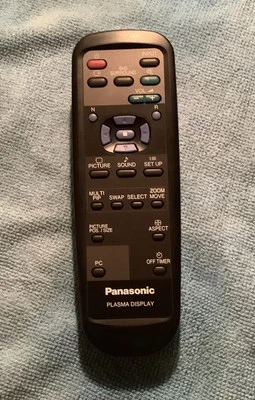 Panasonic (NEW) Plasma TV Remote Control TH-37PWD6UX 50PHD6UY 65PHD7UY,OEM - Image 1 of 3