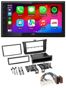 JVC Bluetooth 2DIN MP3 DAB USB Autoradio für Toyota Corolla 09-13 schwarz - Bild 1 von 9