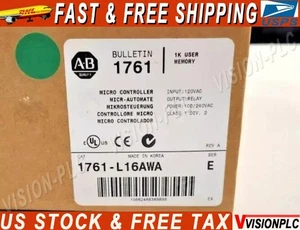 New AB 1761-L16AWA MicroLogix 1000 16 Point Controller 1761L16AWA US Free Tax - Picture 1 of 3