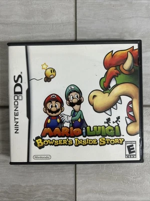 Mario Luigi Bowser's Inside Story OEM Estuche Manual Solo SIN JUEGO Nintendo DS USADO EN EXCELENTE ESTADO Foto 1 de 4