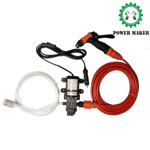 12V Car High Pressure Cleaning Pump Kit Electric Cleaning Pump Portable - Picture 1 of 6