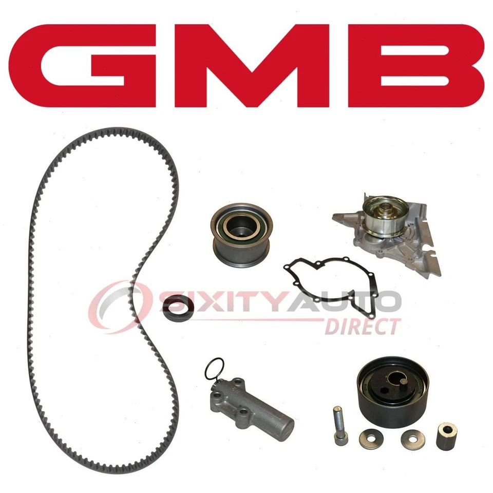GMB Timing Belt Kit with Water Pump for 1998-2005 Volkswagen Passat 2.8L V6 fs Foto 1 de 4